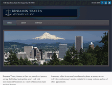 Tablet Screenshot of benjaminybarralaw.com